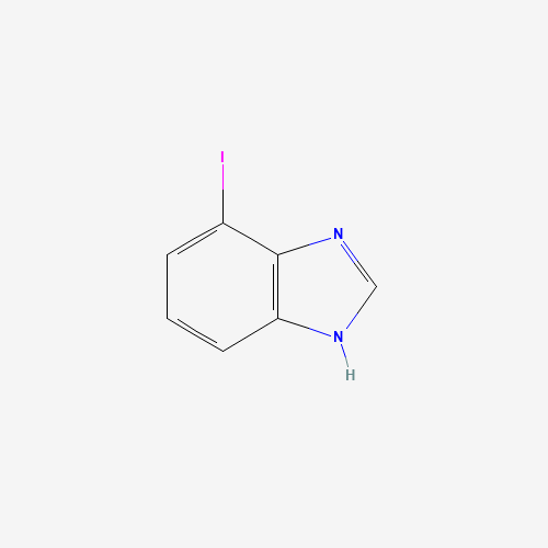 4-iodo-1H-benzimidazole (CAS: 51288-04-1) - Chemical Structure and Molecular Formula 