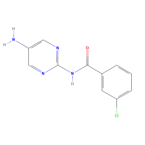 N-(5-aminopyrimidin-2-yl)-3-chlorobenzamide (CAS: 331808-09-4) - Related Chemical Product