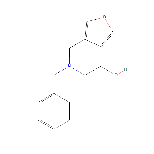 2-[benzyl(furan-3-ylmethyl)amino]ethanol (CAS: 179060-37-8) - Related Chemical Product