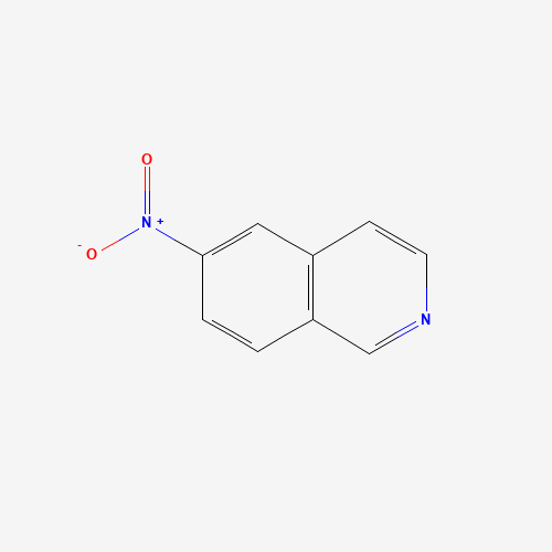 6-nitroisoquinoline (CAS: 70538-57-7) - Chemical Structure and Molecular Formula 