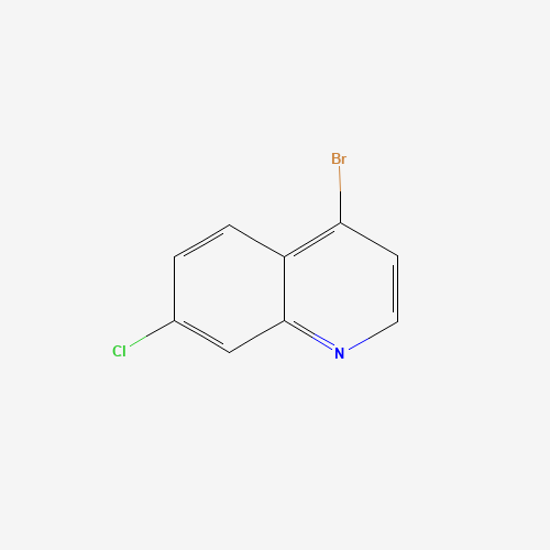 4-bromo-7-chloroquinoline (CAS: 98519-65-4) - Chemical Structure and Molecular Formula 