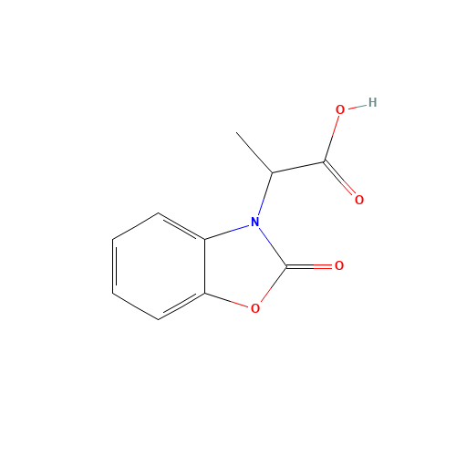 2-(2-oxo-1,3-benzoxazol-3-yl)propanoic acid (CAS: 13610-53-2) - Related Chemical Product