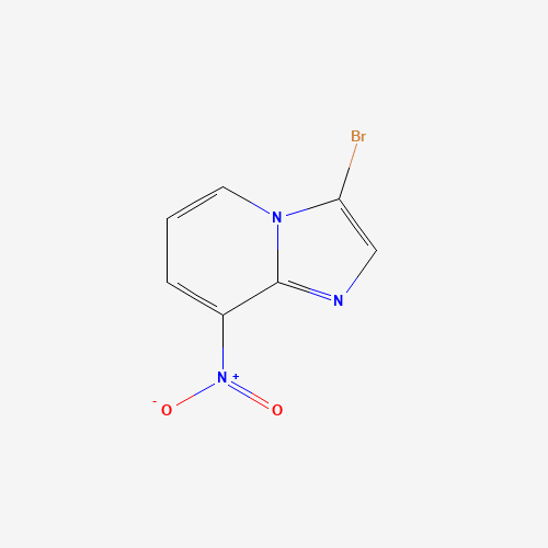 3-bromo-8-nitroimidazo[1,2-a]pyridine (CAS: 52310-43-7) - Chemical Structure and Molecular Formula 