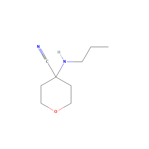 4-(propylamino)oxane-4-carbonitrile (CAS: 1157016-93-7) - Related Chemical Product