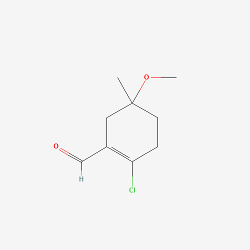 2-chloro-5-methoxy-5-methylcyclohexene-1-carbaldehyde (CAS: 1256547-38-2) - Related Chemical Product