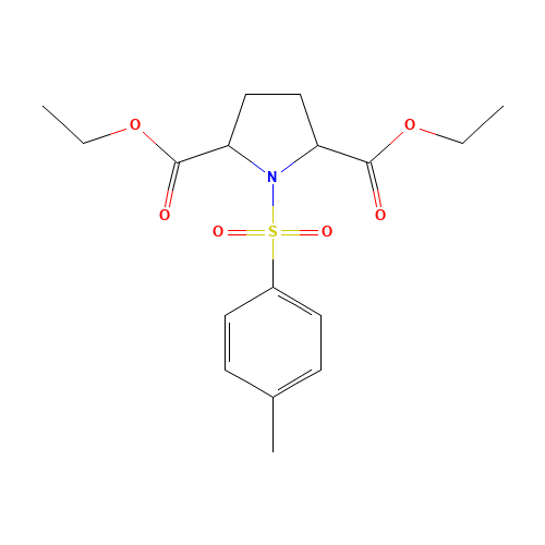 diethyl 1-(4-methylphenyl)sulfonylpyrrolidine-2,5-dicarboxylate (CAS: 93725-00-9) - Related Chemical Product