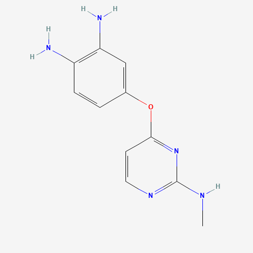 4-[2-(methylamino)pyrimidin-4-yl]oxybenzene-1,2-diamine (CAS: 769961-35-5) - Related Chemical Product