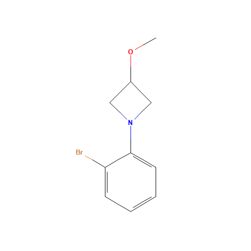 1-(2-bromophenyl)-3-methoxyazetidine (CAS: 1426804-88-7) - Related Chemical Product