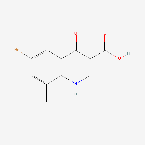 6-bromo-8-methyl-4-oxo-1H-quinoline-3-carboxylic acid (CAS: 67643-46-3) - Related Chemical Product