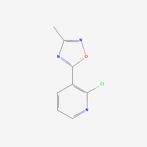 5-(2-chloropyridin-3-yl)-3-methyl-1,2,4-oxadiazole (CAS: 890095-56-4) - Related Chemical Product