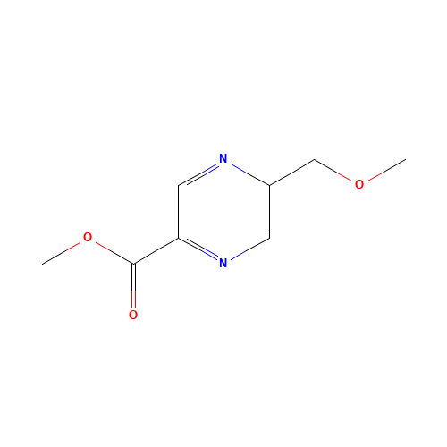 methyl 5-(methoxymethyl)pyrazine-2-carboxylate (CAS: 1388149-35-6) - Related Chemical Product