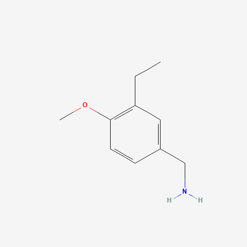 (3-ethyl-4-methoxyphenyl)methanamine (CAS: 744185-65-7) - Related Chemical Product
