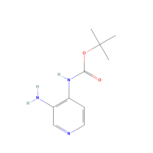 tert-butyl N-(3-aminopyridin-4-yl)carbamate (CAS: 183311-28-6) - Related Chemical Product