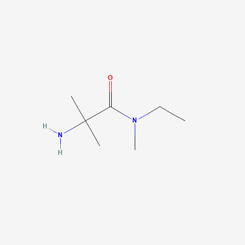 2-amino-N-ethyl-N,2-dimethylpropanamide (CAS: 334529-10-1) - Chemical Structure and Molecular Formula 