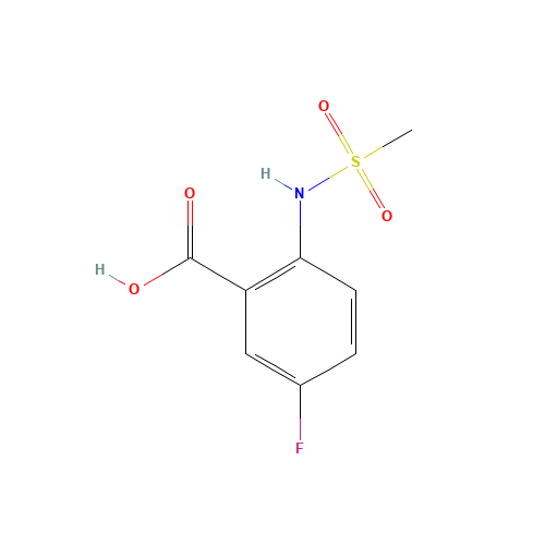 5-fluoro-2-(methanesulfonamido)benzoic acid (CAS: 1016788-23-0) - Related Chemical Product