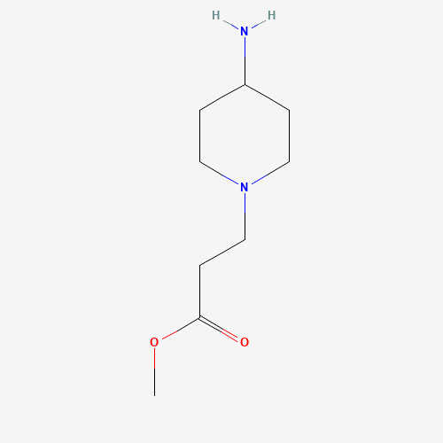 methyl 3-(4-aminopiperidin-1-yl)propanoate (CAS: 190515-89-0) - Related Chemical Product