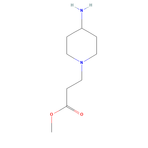 methyl 3-(4-aminopiperidin-1-yl)propanoate (CAS: 190515-89-0) - Related Chemical Product