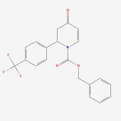 benzyl 4-oxo-2-[4-(trifluoromethyl)phenyl]-2,3-dihydropyridine-1-carboxylate (CAS: 884601-97-2) - Related Chemical Product