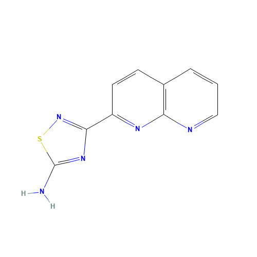 3-(1,8-naphthyridin-2-yl)-1,2,4-thiadiazol-5-amine (CAS: 1179360-29-2) - Related Chemical Product