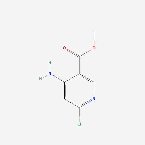 methyl 4-amino-6-chloropyridine-3-carboxylate chemical structure methyl 4-amino-6-chloropyridine-3-carboxylate (CAS: 1256785-40-6) - Chemical Structure and Molecular Formula