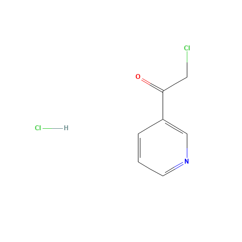 2-chloro-1-pyridin-3-ylethanone;hydrochloride (CAS: 61889-48-3) - Related Chemical Product