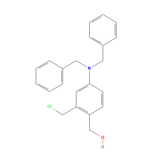 [2-(chloromethyl)-4-(dibenzylamino)phenyl]methanol (CAS: 1260486-09-6) - Related Chemical Product