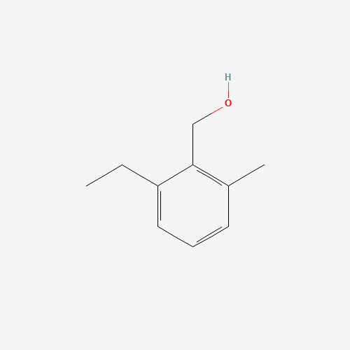 (2-ethyl-6-methylphenyl)methanol (CAS: 106976-43-6) - Chemical Structure and Molecular Formula 