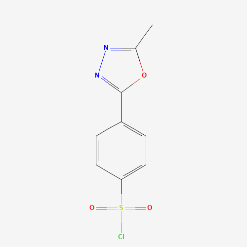 4-(5-methyl-1,3,4-oxadiazol-2-yl)benzenesulfonyl chloride (CAS: 880771-39-1) - Related Chemical Product