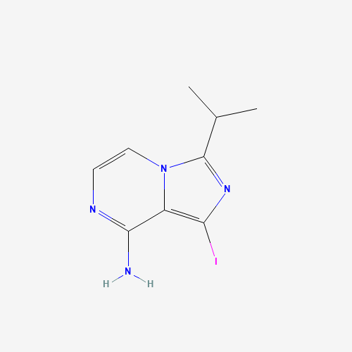 1-iodo-3-propan-2-ylimidazo[1,5-a]pyrazin-8-amine (CAS: 1320266-94-1) - Related Chemical Product