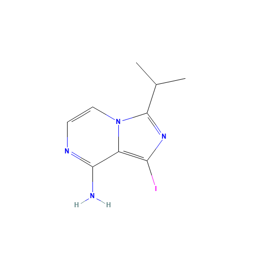 1-iodo-3-propan-2-ylimidazo[1,5-a]pyrazin-8-amine (CAS: 1320266-94-1) - Related Chemical Product