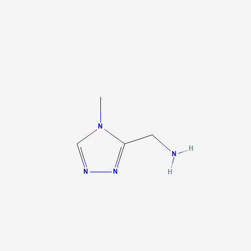 (4-methyl-1,2,4-triazol-3-yl)methanamine (CAS: 145942-99-0) - Related Chemical Product
