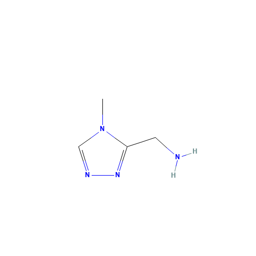 (4-methyl-1,2,4-triazol-3-yl)methanamine (CAS: 145942-99-0) - Related Chemical Product
