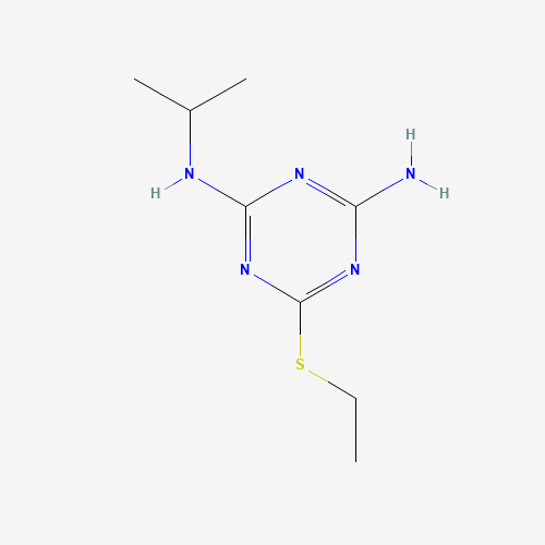 6-ethylsulfanyl-2-N-propan-2-yl-1,3,5-triazine-2,4-diamine (CAS: 1092352-75-4) - Related Chemical Product