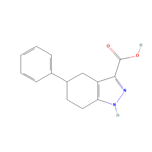 5-phenyl-4,5,6,7-tetrahydro-1H-indazole-3-carboxylic acid (CAS: 913557-80-9) - Related Chemical Product