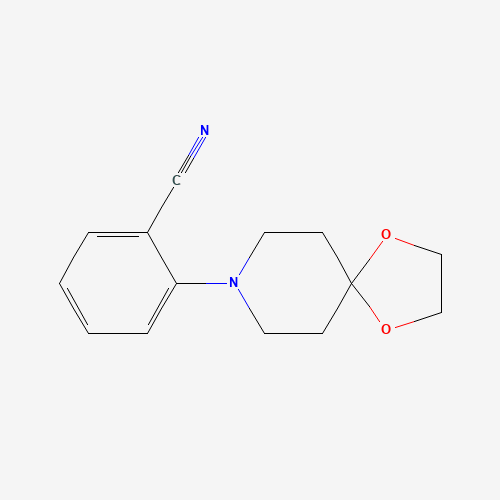 2-(1,4-dioxa-8-azaspiro[4.5]decan-8-yl)benzonitrile (CAS: 120807-27-4) - Related Chemical Product