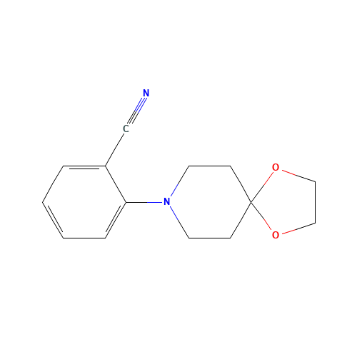 2-(1,4-dioxa-8-azaspiro[4.5]decan-8-yl)benzonitrile (CAS: 120807-27-4) - Related Chemical Product