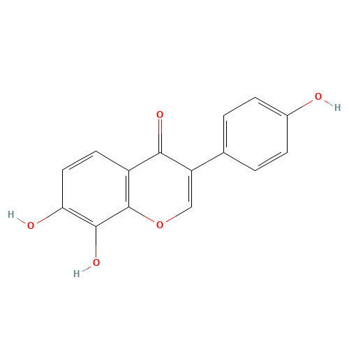 7,8-dihydroxy-3-(4-hydroxyphenyl)chromen-4-one (CAS: 75187-63-2) - Related Chemical Product