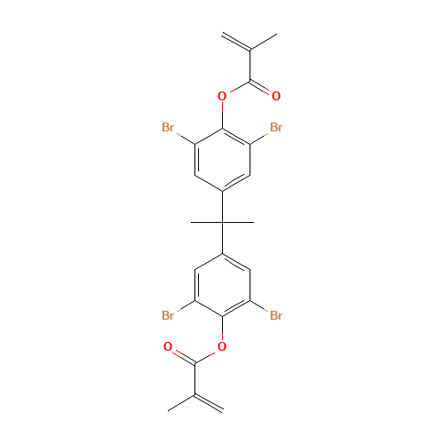 [2,6-dibromo-4-[2-[3,5-dibromo-4-(2-methylprop-2-enoyloxy)phenyl]propan-2-yl]phenyl] 2-methylprop-2-enoate (CAS: 42146-13-4) - Related Chemical Product