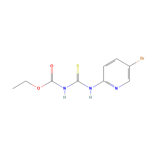ethyl N-[(5-bromopyridin-2-yl)carbamothioyl]carbamate (CAS: 1010120-60-1) - Related Chemical Product