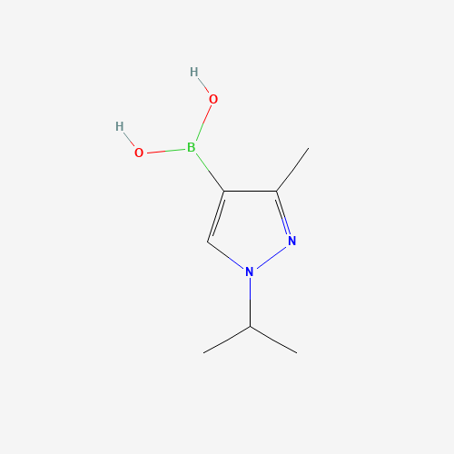 (3-methyl-1-propan-2-ylpyrazol-4-yl)boronic acid (CAS: 1416786-23-6) - Related Chemical Product