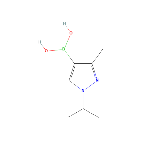 (3-methyl-1-propan-2-ylpyrazol-4-yl)boronic acid (CAS: 1416786-23-6) - Related Chemical Product
