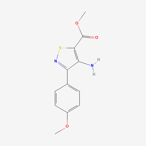 methyl 4-amino-3-(4-methoxyphenyl)-1,2-thiazole-5-carboxylate (CAS: 82424-54-2) - Related Chemical Product