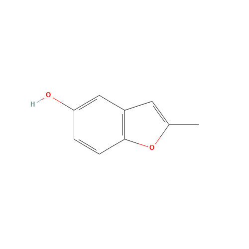 2-methyl-1-benzofuran-5-ol (CAS: 6769-56-8) - Chemical Structure and Molecular Formula 