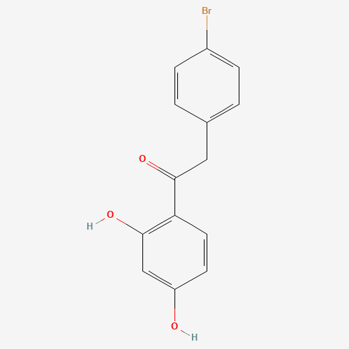 2-(4-bromophenyl)-1-(2,4-dihydroxyphenyl)ethanone (CAS: 92152-60-8) - Related Chemical Product