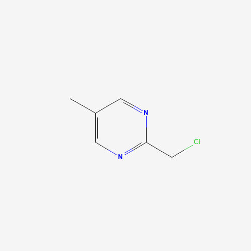 2-(chloromethyl)-5-methylpyrimidine (CAS: 126504-85-6) - Chemical Structure and Molecular Formula 