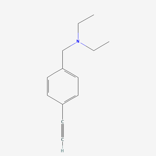 N-ethyl-N-[(4-ethynylphenyl)methyl]ethanamine (CAS: 1095858-18-6) - Related Chemical Product