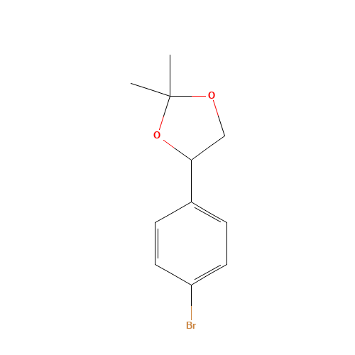 4-(4-bromophenyl)-2,2-dimethyl-1,3-dioxolane (CAS: 959471-24-0) - Related Chemical Product
