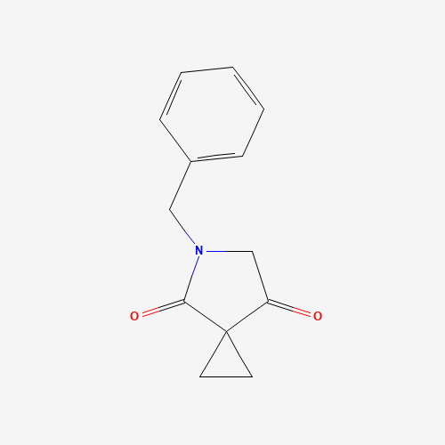 5-benzyl-5-azaspiro[2.4]heptane-4,7-dione (CAS: 129306-04-3) - Chemical Structure and Molecular Formula 