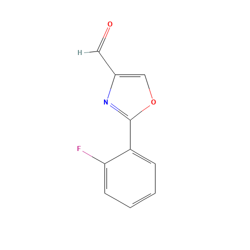 2-(2-fluorophenyl)-1,3-oxazole-4-carbaldehyde (CAS: 885274-37-3) - Related Chemical Product