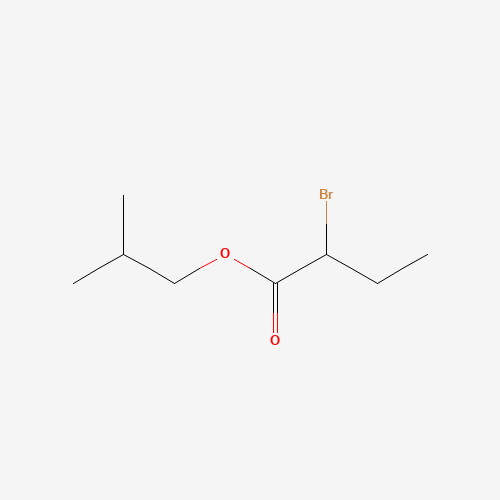 2-methylpropyl 2-bromobutanoate (CAS: 86711-76-4) - Chemical Structure and Molecular Formula 
